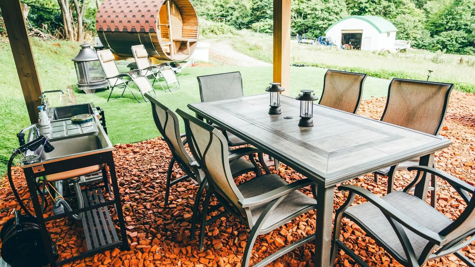 Luxury tent 小別沢プライベートグランピングquope Hotel Sapporo