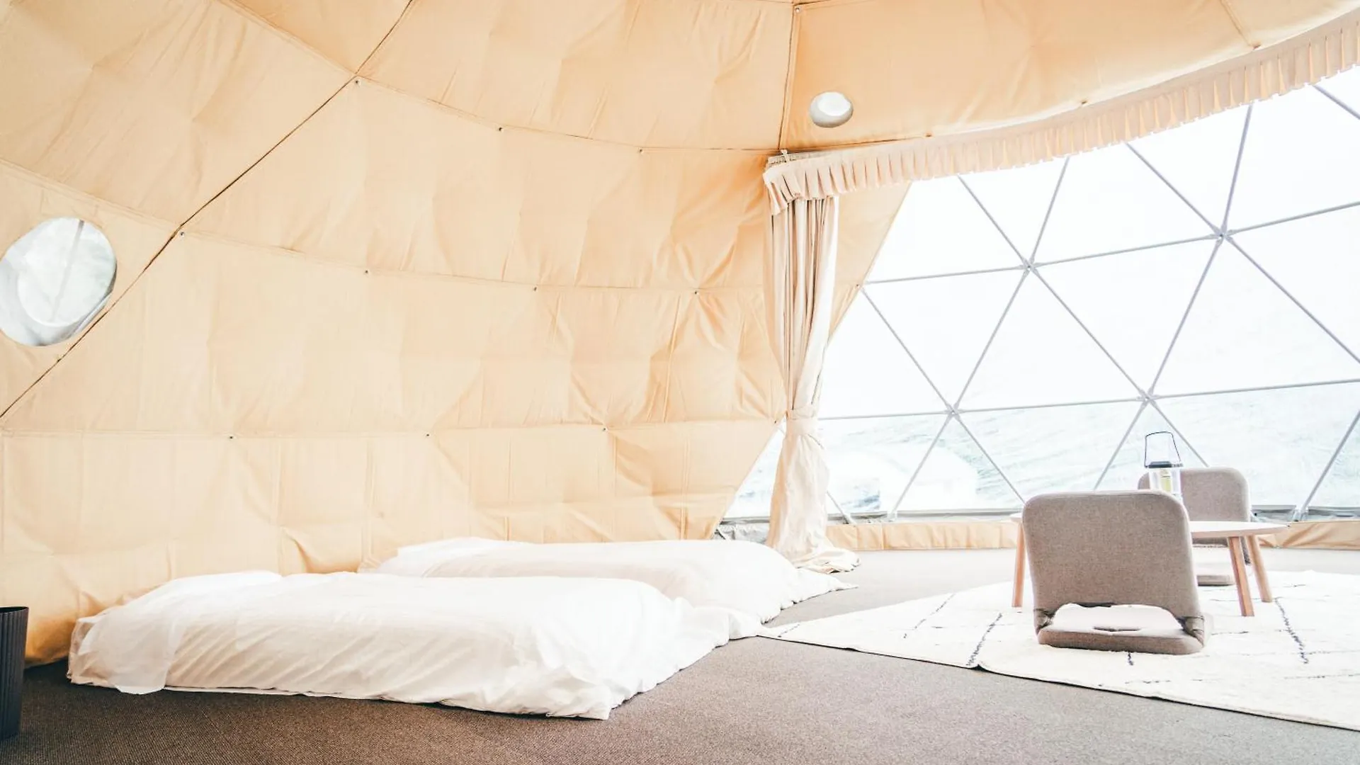 小別沢プライベートグランピングquope Hotell Sapporo Lyxtält